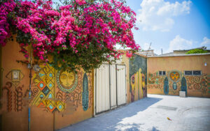 کوچه گالری نارنجستان قوام شیراز