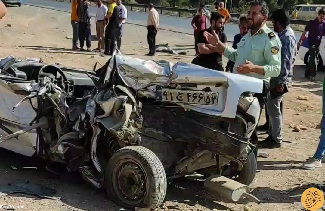 تصادف ترنم شاهین زاده 