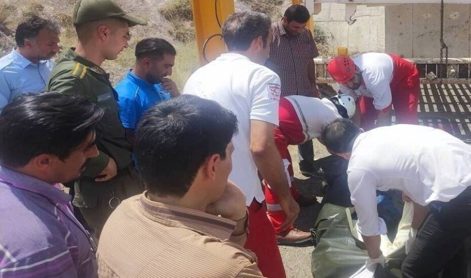 2 کشته سقوط قطعه فلزی