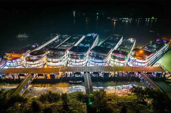 بندر باریشال دومین بندر بزرگ بنگلادش پس از داکا