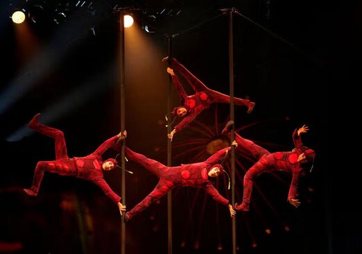 دیدنی های امروز؛ از آتش زدن بانک لبنانی تا زمین خوردن پادشاه نروژ اجرای نمایش در سیرکی در شهر "ریگا"