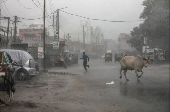 دیدنی های امروز؛ از آتش زدن بانک لبنانی تا زمین خوردن پادشاه نروژ توفان حاره ای در شهر "ماندوی"