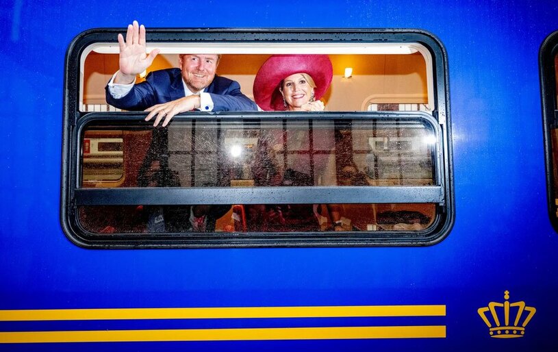 دیدنی های امروز؛ از شورش یک روزه واگنر تا قطار سواری پادشاه هلند قطار سواری پادشاه و ملکه هلند