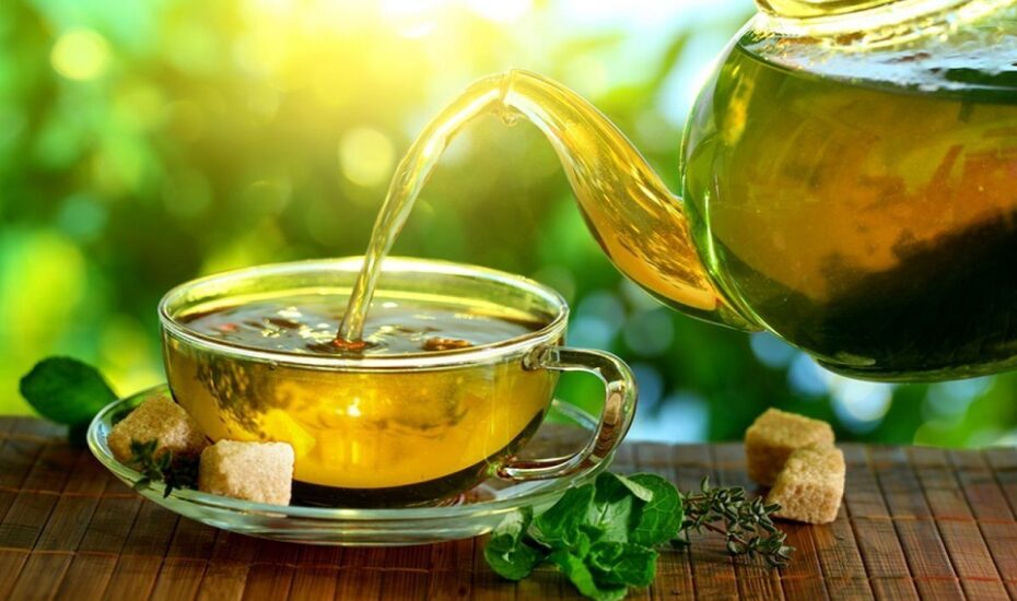 آفتاب سوختگی چای سبز