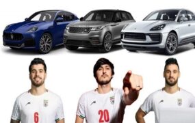 خودروهای لوکس فوتبالیست ها