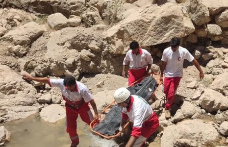 جان باختن 4 گردشگر در حادثه ریزش کوه ریزش کوه