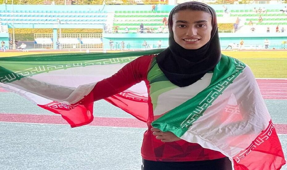 مدال نقره دو و میدانی آسیا برای بانوی ایرانی