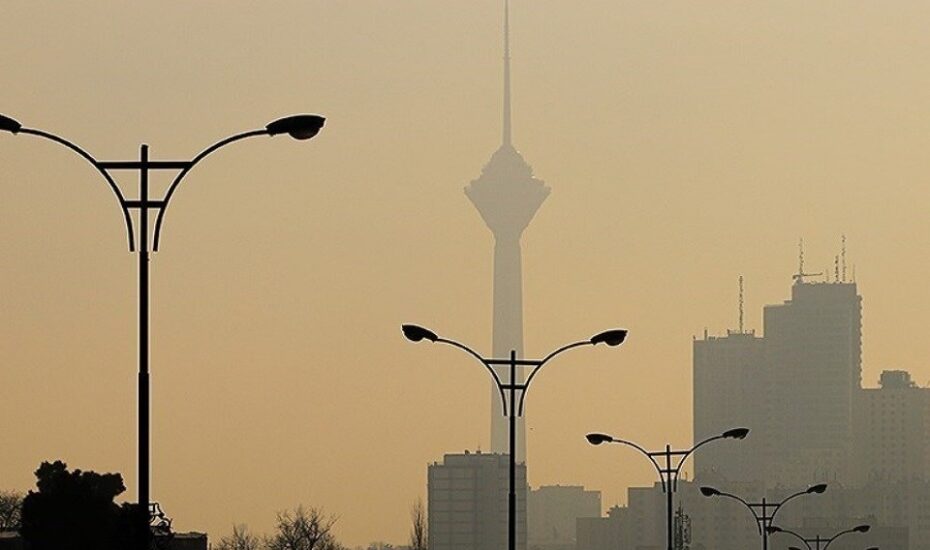 هوای تهران نارنجی شد