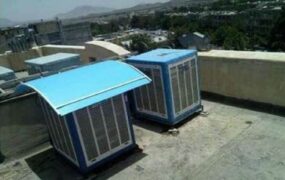 خنک کردن باد کولر آبی