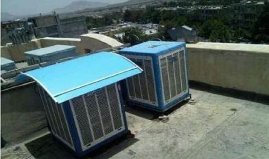 خنک کردن باد کولر آبی