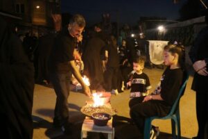 آیین سنتی چهل منبر در لاهیجان