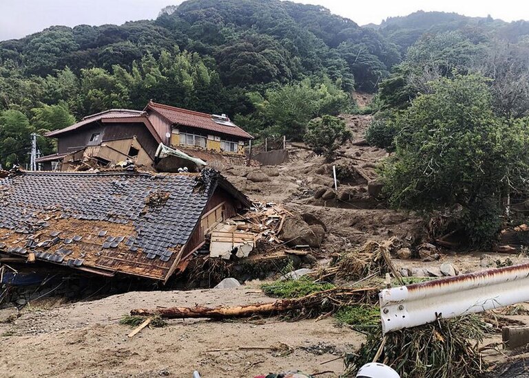 رانش زمین ژاپن