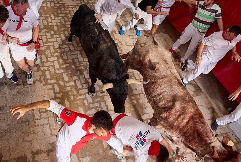 دیدنی های امروز؛ از موج جهانی گرما تا آزمایش موشکی جدید کره شمالی جشنواره سالانه گاوبازی
