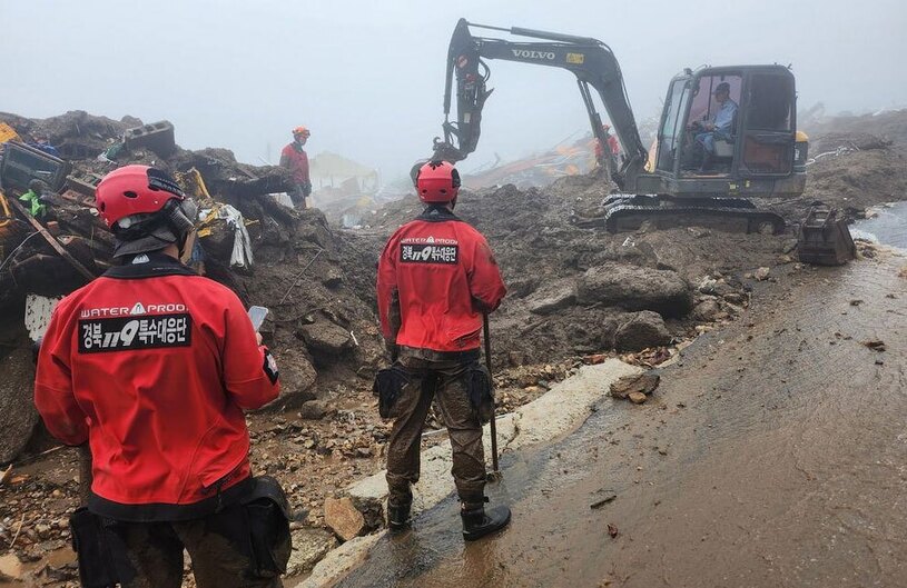 دیدنی های امروز؛ از سیل کره جنوبی تا اسب های وحشی اسپانیایی امدادرسانی به سیلزدگان در کره جنوبی