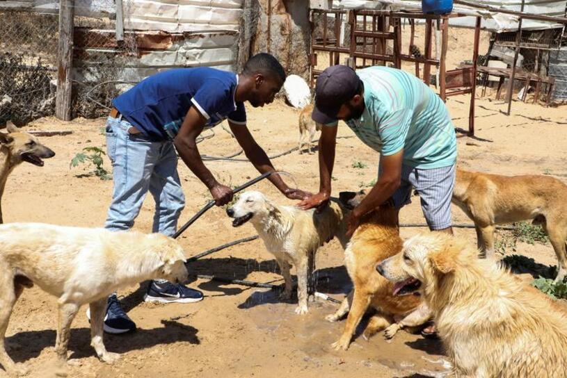 جوانان فلسطینی در باریکه غزه