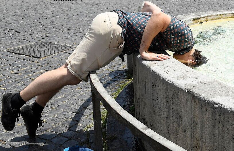 گرمای بی سابقه تابستانیشهر رم