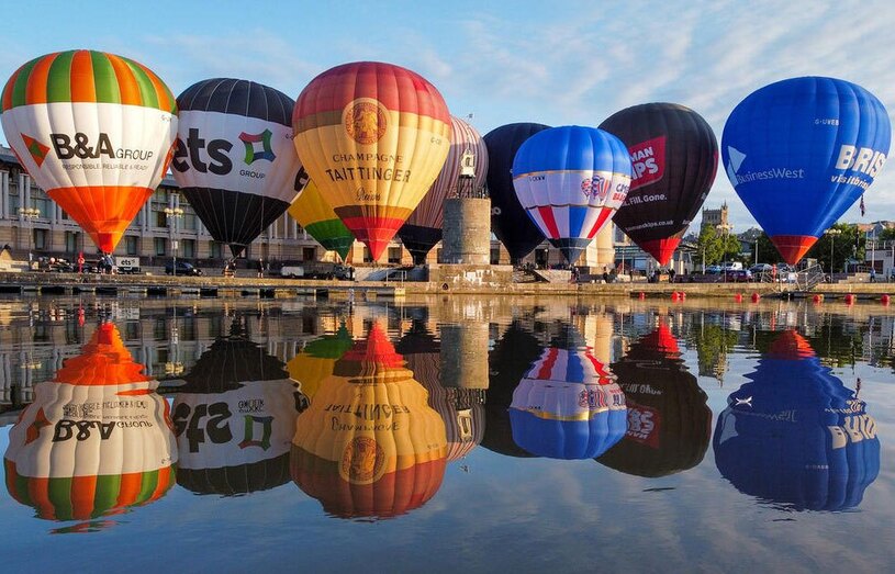 جشنواره سالانه بالن بریستول انگلیس