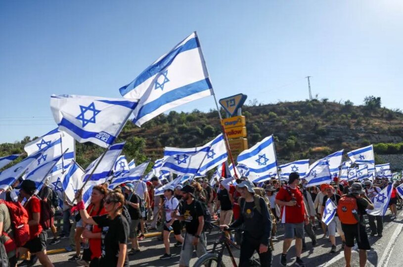 تظاهرات اسراییل علیه نتانیاهو