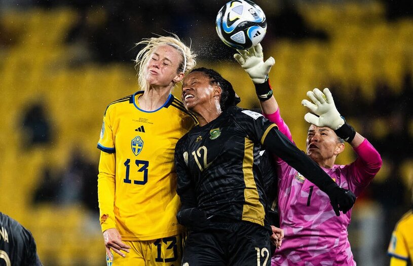 بازی تیم ملی فوتبال زنان سوئد و آفریقای جنوبی