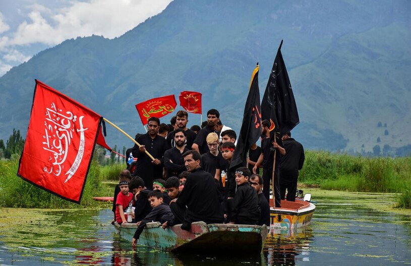 عزاداری روز عاشورا در کشمیر