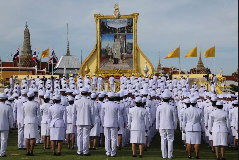 مراسم هفتادویکمین سالگرد تولد پادشاه تایلند