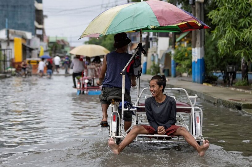 سیلاب در شهر "والنزوئلا"