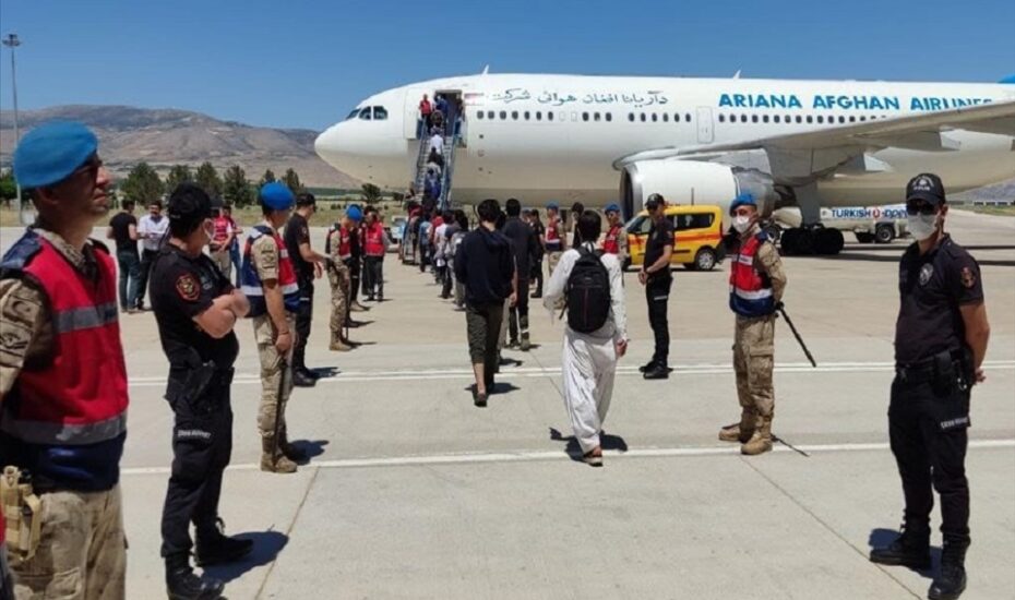 اخراج مهاجران افغان ترکیه
