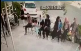 تصادف خودرو عابران پیاده