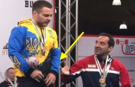 توبیخ ورزشکار اوکراینی توسط فدراسیون جهانی پاورلیفتینگ توبیخ ورزشکار اوکراینی فدراسیون جهانی پاورلیفتینگ