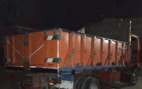 حرکات خطرناک راننده کامیونت