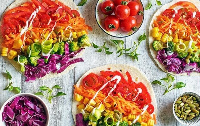 رژیم غذایی رنگین کمانی