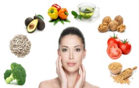 رژیم غذایی متعادل پوست سالم