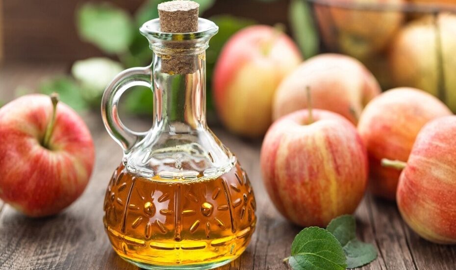 سرکه سیب کبد چرب و قلب