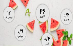هندوانه دسر طبیعی