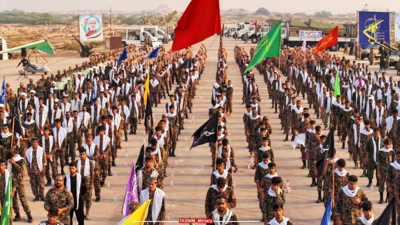 رزمایش دریایی سپاه جزیره ابوموسی