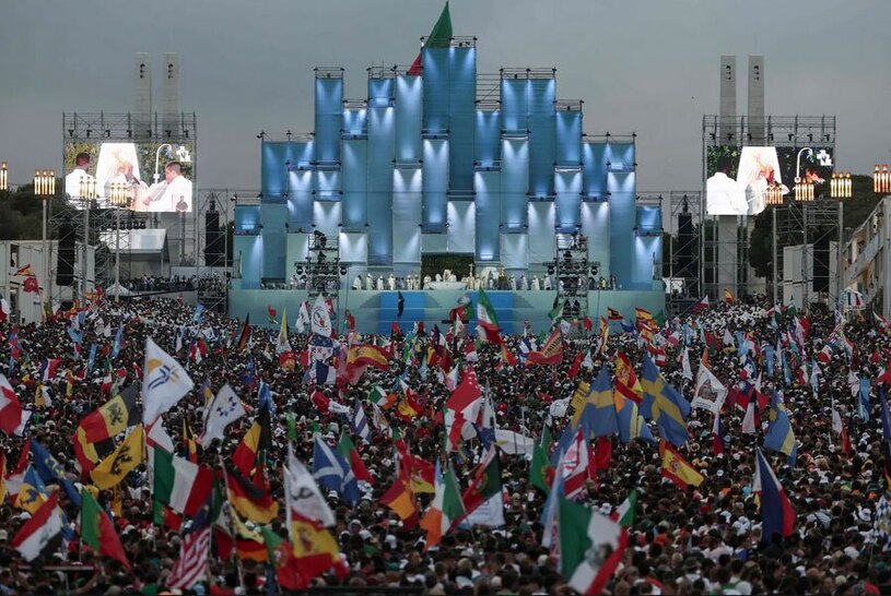  روز جهانی جوانان کاتولیک در پارک "ادوارد هفتم"