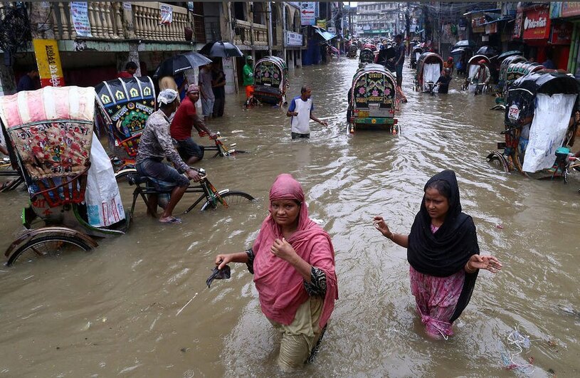 سیل در بنگلادش