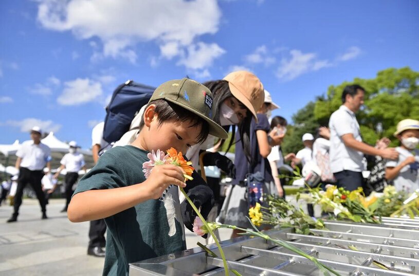 قربانیان حمله اتمی آمریکا در شهر هیروشیما ژاپن