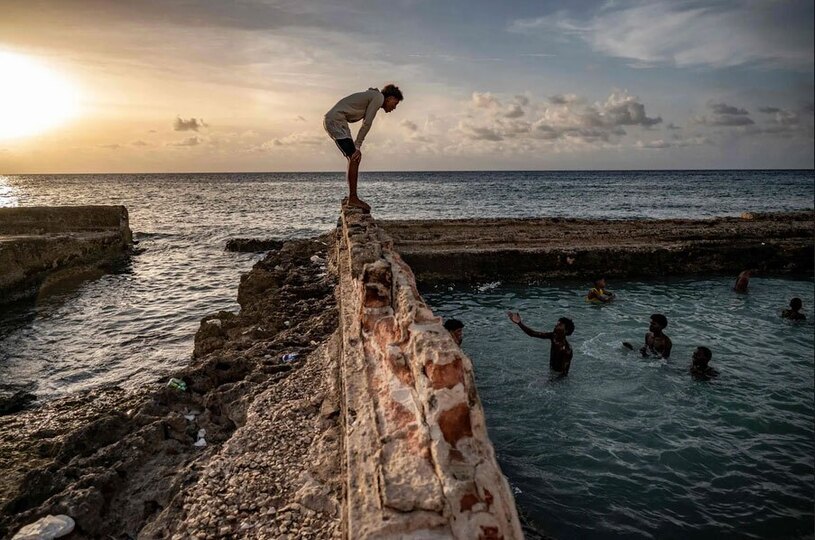 شنا ستخرهای طبیعی هاوانا کوبا