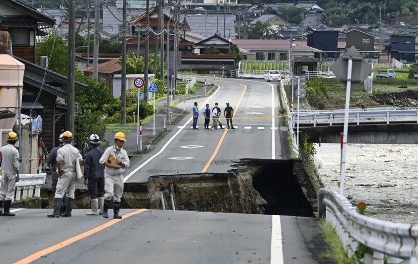 خسارات توفان توتوری ژاپن