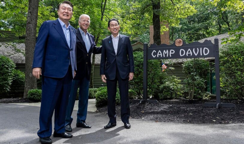 دیدار رهبران 3 کشور ژاپن، کره جنوبی و ایالات متحده آمریکا