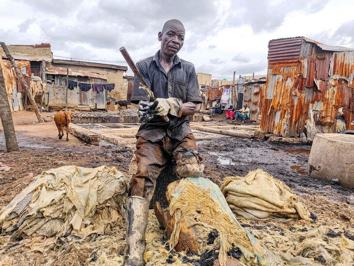  کارگاه دباغی چرم"کانو" نیجریه