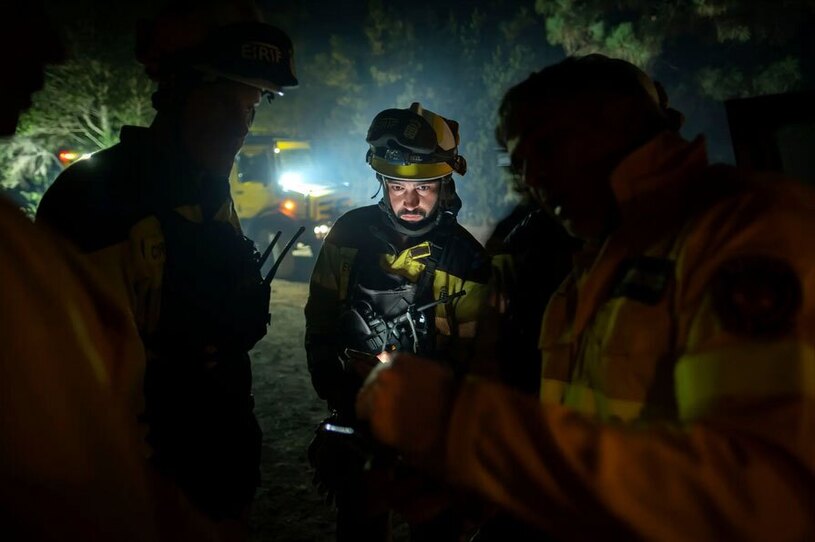 مهار آتش سوزی جنگلی در جزایر قناری