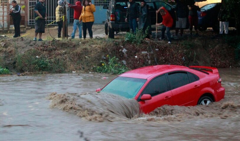 سیل در مکزیک