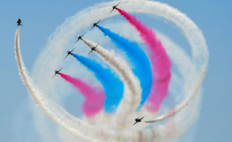 نمایش هوایی در لندن