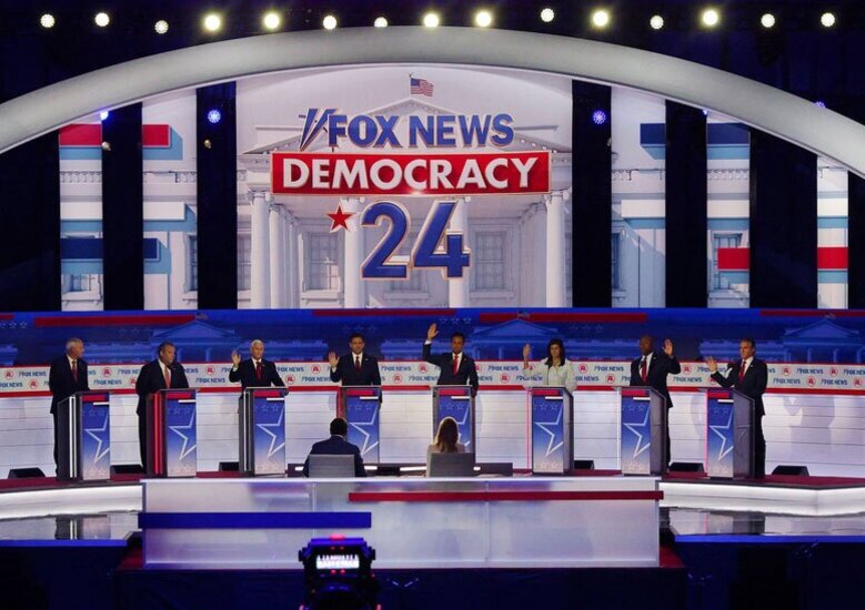 نخستین مناظره نامزدهای حزب جمهوریخواه برای انتخابات ریاست جمهوری 2024 آمریکا