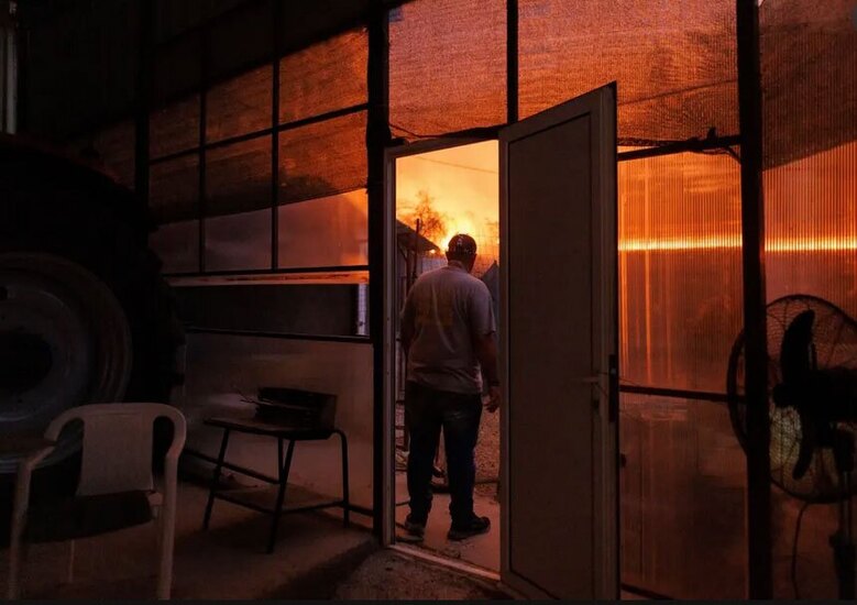 روستاهای یونان طعمه حریق 