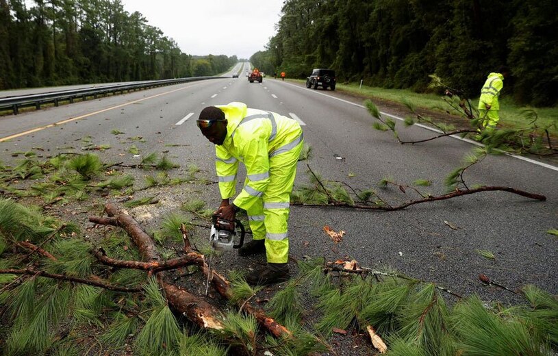 توفان ایدالیا  ایالت فلوریدا آمریکا
