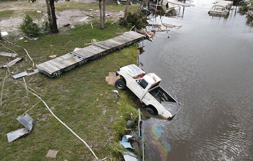توفان ایدالیا  ایالت فلوریدا آمریکا