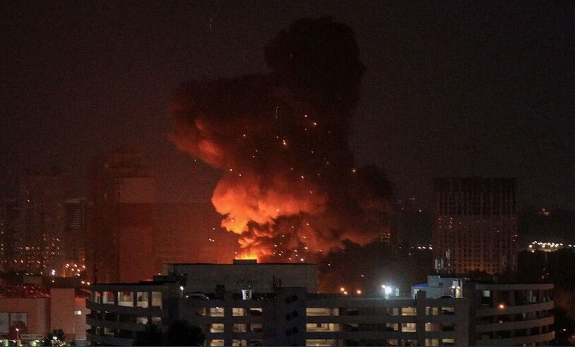 حمله موشکی اوکراین